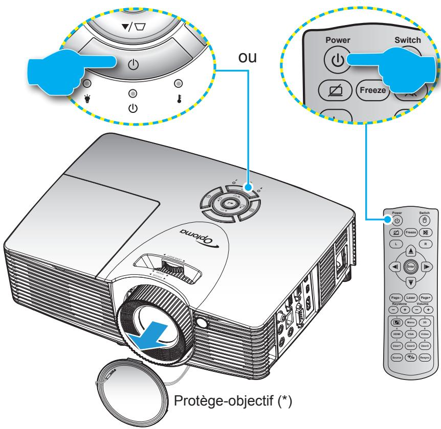 OPTOMA DH401 - UTILISER LE PROJECTEUR - 1