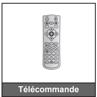 OPTOMA DH401 - Description du contenu de la boîte - 2