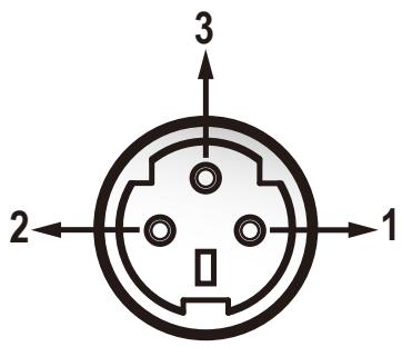 OPTOMA DS211 - Rôle de la broche RS232 - 1