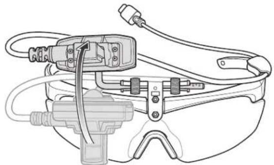 ZEBRA HD4000 - Positioning Optical Module When not in Use - 1