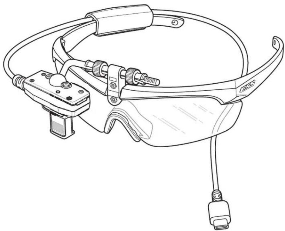 ZEBRA HD4000 - Head Mounted Display - 1