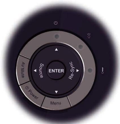 OPTOMA DS309 - Panneau de Commandes et Télécommande - 1