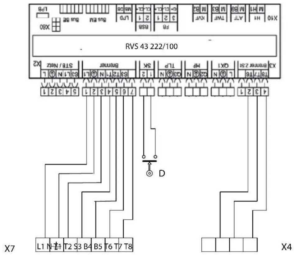 RVS 43 222/100 X7 L1 N-1 T2 S3 B4 B5 T6 T7 T8 X4 X60 X10 H1 ATF TWF KVF M H1 M B9 M B3 M B2 G+ CL+ CL- CL-CL- M8 OS JUO Bus EN Bus BE X60 P8 BSB S3 T2 T1 N N L1 STB / Nacz X2 7 6 5 4 3 2 1 D L1 N-1 T2 S3 B4 B5 T6 T7 T8 X3 Bnner 2S1 QX1 HP T8 T7 T6 HL N C24 N Q34 N L 1 2 S3 L1 N L Bnner SK TLP X2 X10 H1 ATF TWF KVF M H1 M B9 M B3 M B2 G+ CL+ CL- CL-CL- M8 OS
