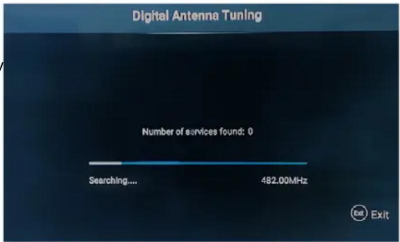 Vivax TV-55UHD123T2S2SM - b.) Digital Manual Tuning (Digitalno Ročno iskanje) - 1