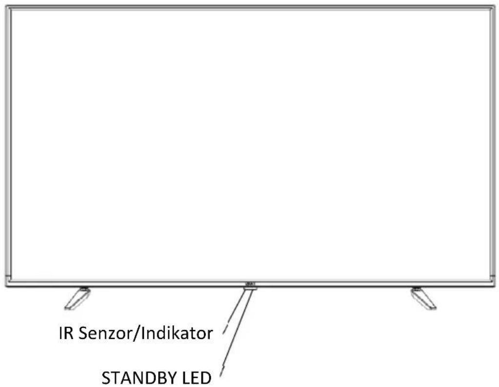IR Senzor/Indikator STANDBY LED