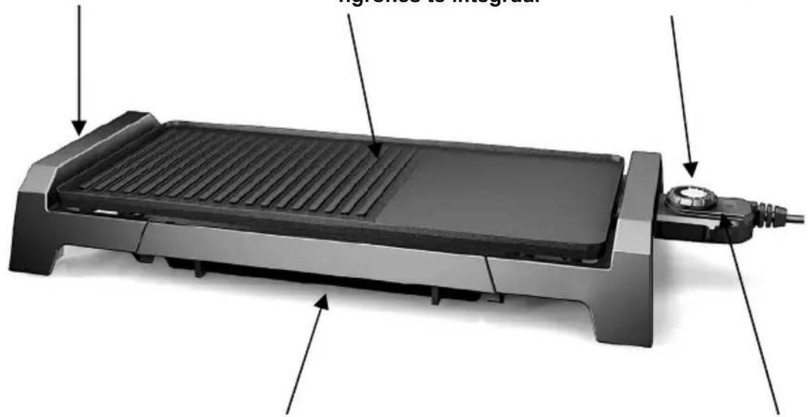 Vivax EG-5025 - Emrat e pjesëve dhe aksesorëve - 1