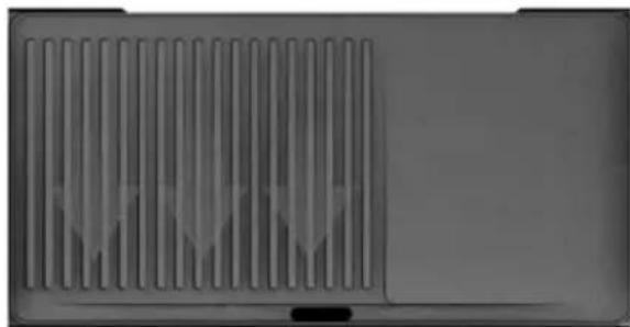 Vivax EG-5025 - Baking plate with embedded M-shape heater - 1
