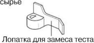 сырье Лопатка для замеса теста
