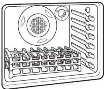 Mabe IO7686SSC0 - To self clean your grates on the oven bottom: - 1