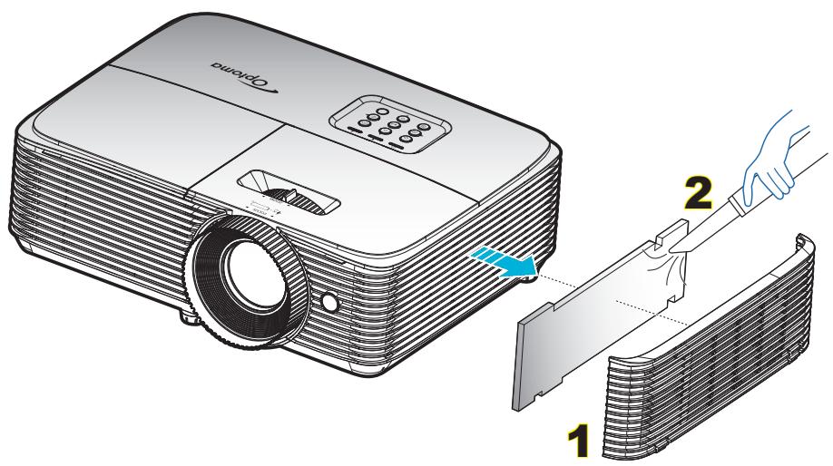 OPTOMA DS317e - Procédure : - 1