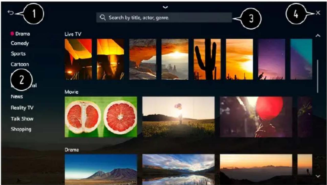 Search by title, actor, genre. Drama Comedy Sports Cartoon 2 News Reality TV Talk Show Shopping Live TV Movie Drama