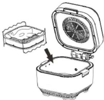 Kogan KA10DMFAFRA - Making roast chicken with baking tray and grill: - 1