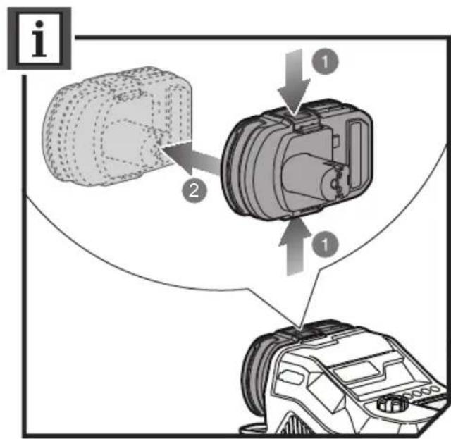 Diagram showing three steps of a vehicle's internal components: top view, internal gear assembly, and dashboard display.