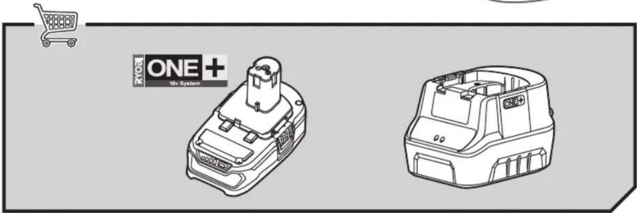 RYOBI One+ R18SO - CAUTION - 2