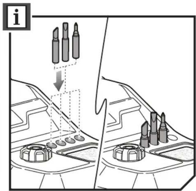 Diagram illustrating a mechanical assembly or inspection process with labeled parts and directional arrows indicating movement or alignment.