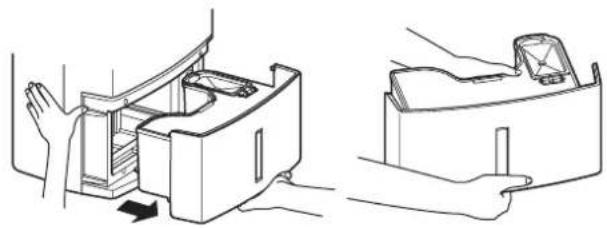 MITSUBISHI MJ-EV38HR - Remove the water tank. - 1