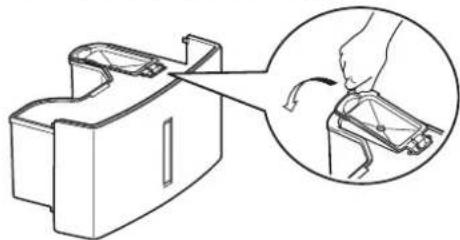 MITSUBISHI MJ-EV38HR - Close the tank lid. - 1