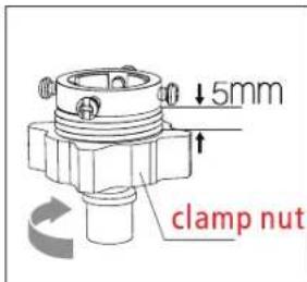 5mm clamp nut