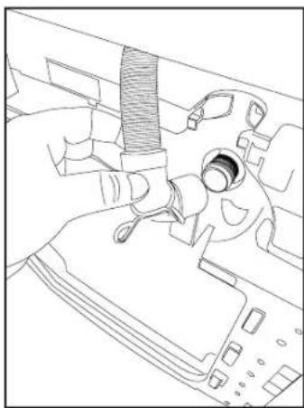 Esatto ETLW100B - INSTALLATION OF THE DRAIN HOSE - 1