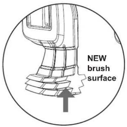 NEW brush surface