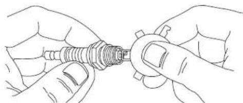 BRIGGS & STRATTON P3400 - Service Spark Plug - 3