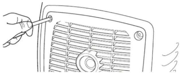 BRIGGS & STRATTON P3400 - Clean or replace spark arrester as follows: - 1