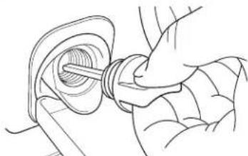 BRIGGS & STRATTON P3400 - Checking/Adding Engine Oil - 2