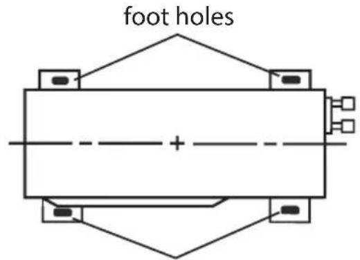 foot holes