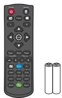 OPTOMA DS343 - Contenu de l'emballage - 3