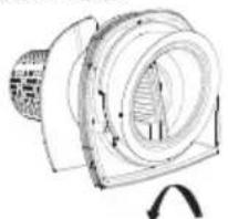 Defy VRT61818W - Cleaning the dust container - 3