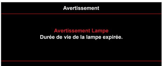 OPTOMA DS348 - Voyant d'avertissement - 2