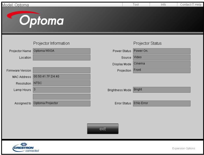 OPTOMA DU400 - Appuyez sur "Enter". - 1