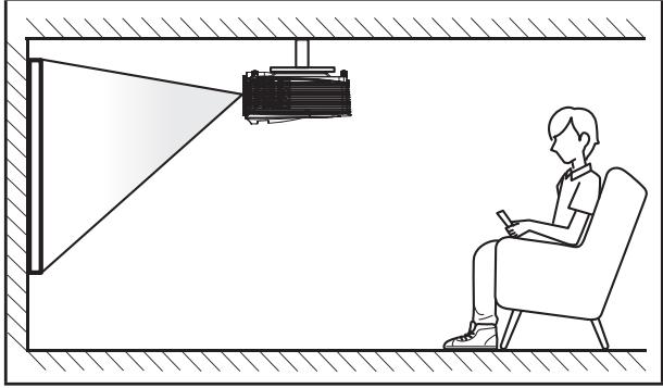 OPTOMA DU400 - Installation du projecteur - 2