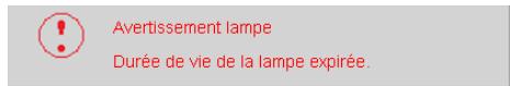 OPTOMA DW318 - ? Messages de l'écran - 3