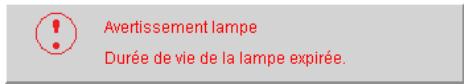 OPTOMA DW326 - ? Messages de l'écran - 3