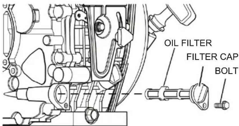 OIL FILTER FILTER CAP BOLT