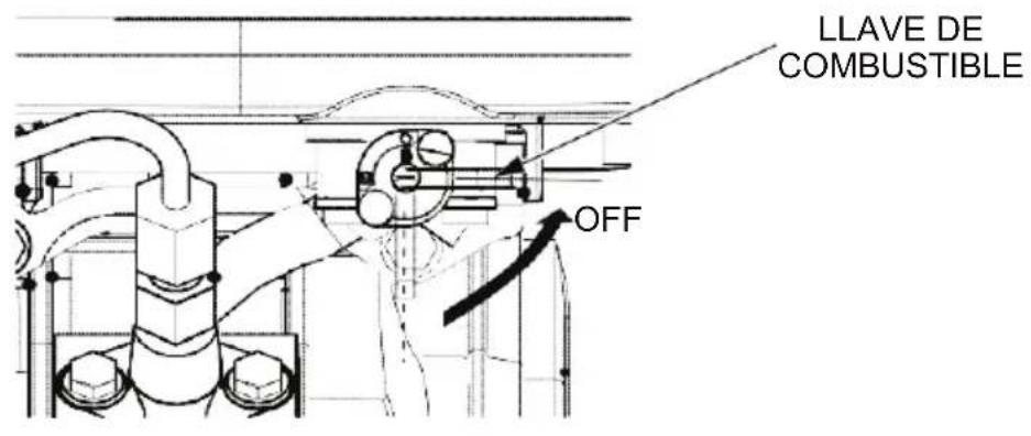 LLAVE DE COMBUSTIBLE OFF