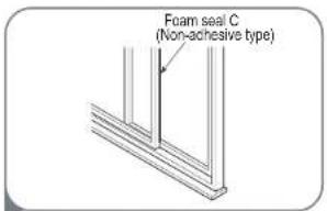 Foam seal C (Non-achrylic type)