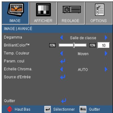 OPTOMA DX211 - IMAGE | Avancé - 1