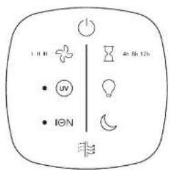 I I I I • UV • ION 4h 8h 12h