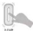 SUNBEAM Cafe Series Duo EMM7200 - Customise - 2 CUP shot volume - 3