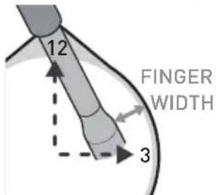 12 FINGER WIDTH 3