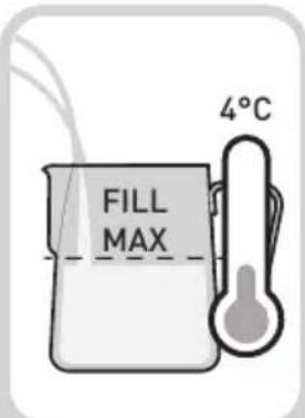 FILL MAX 4°C