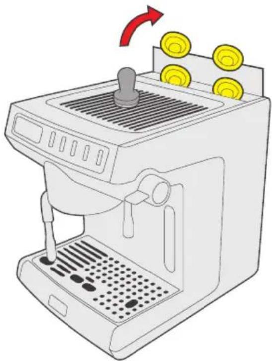 SUNBEAM Cafe Series Duo EMM7200 - Step 4. Place accessories - 1