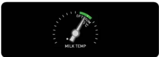 OPT 10µF 5°C MILK TEMP