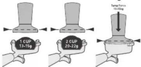 1 CUP 13-15g 2 CUP 20-22g Tung Force 10-15kg