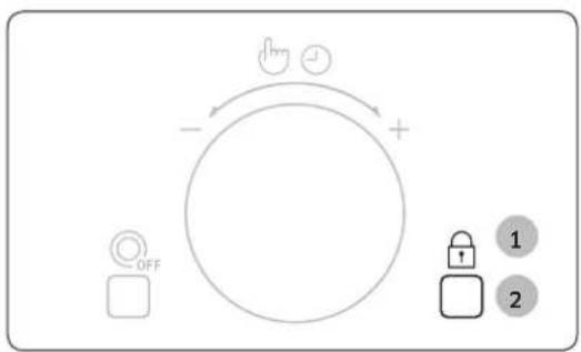 SAMSUNG MC32J7055HT - Using the child lock features - 1