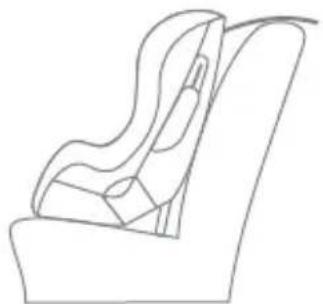 BRITAX 7300/E/2013 - CONVERT THE RESTRAINT TO FORWARD FACING MODE - 2