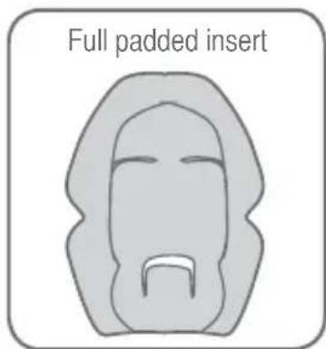 Full padded insert