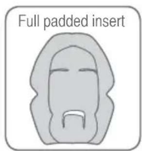 Full padded insert